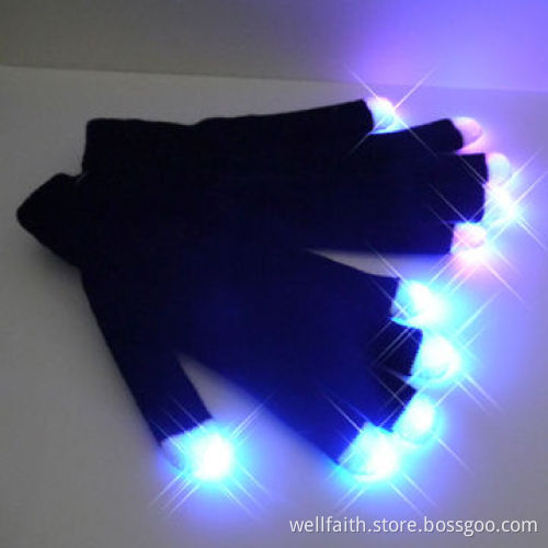 Most popular concert LED flashing gloves